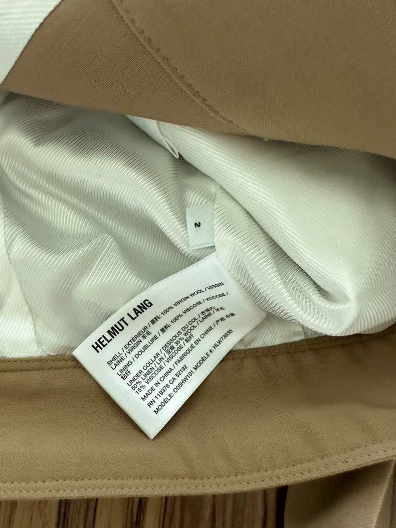 Helmut Lang Helmut Lang Wool Short Blazer - dmc Size US M / EU 48-50 / 2 - 4 Thumbnail