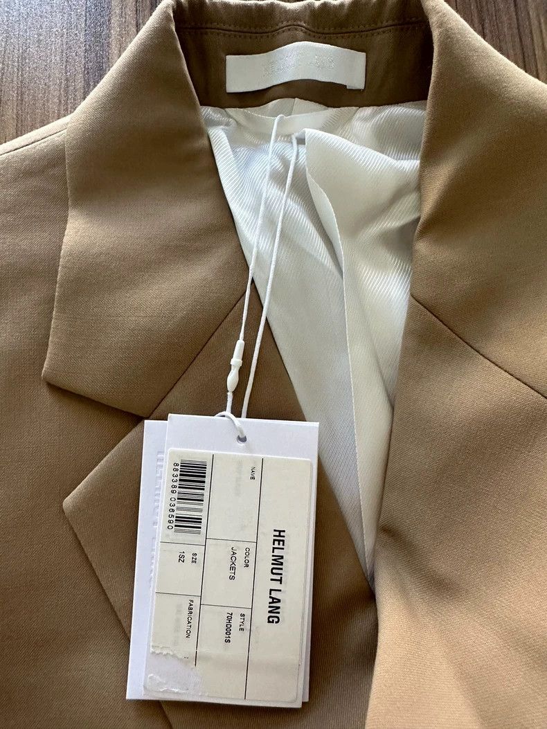 Helmut Lang Helmut Lang Wool Short Blazer - dmc Size US M / EU 48-50 / 2 - 3 Thumbnail