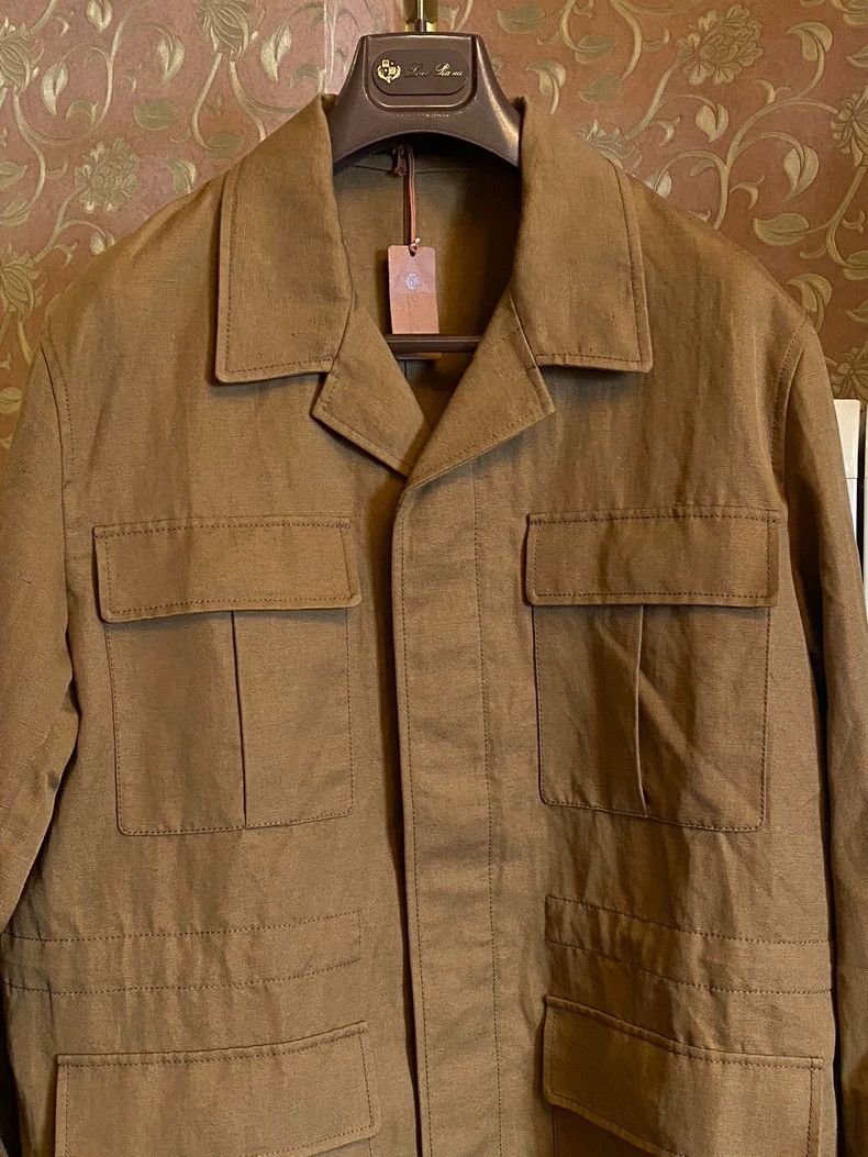 Loro Piana Loro Piana Linen Traveler Jacket - dmc Size US M / EU 48-50 / 2 - 2 Thumbnail