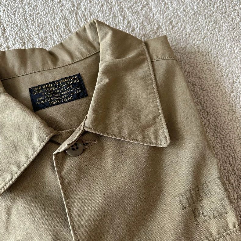 Japanese Brand Wacko Maria Tokyo Tiger Embroidered Shirt - dmc Size US L / EU 52-54 / 3 - 4 Thumbnail