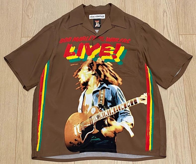 Japanese Brand WACKO MARIA Summer Concert Hawaiian Shirt - dmc Size US S / EU 44-46 / 1 - 2 Thumbnail