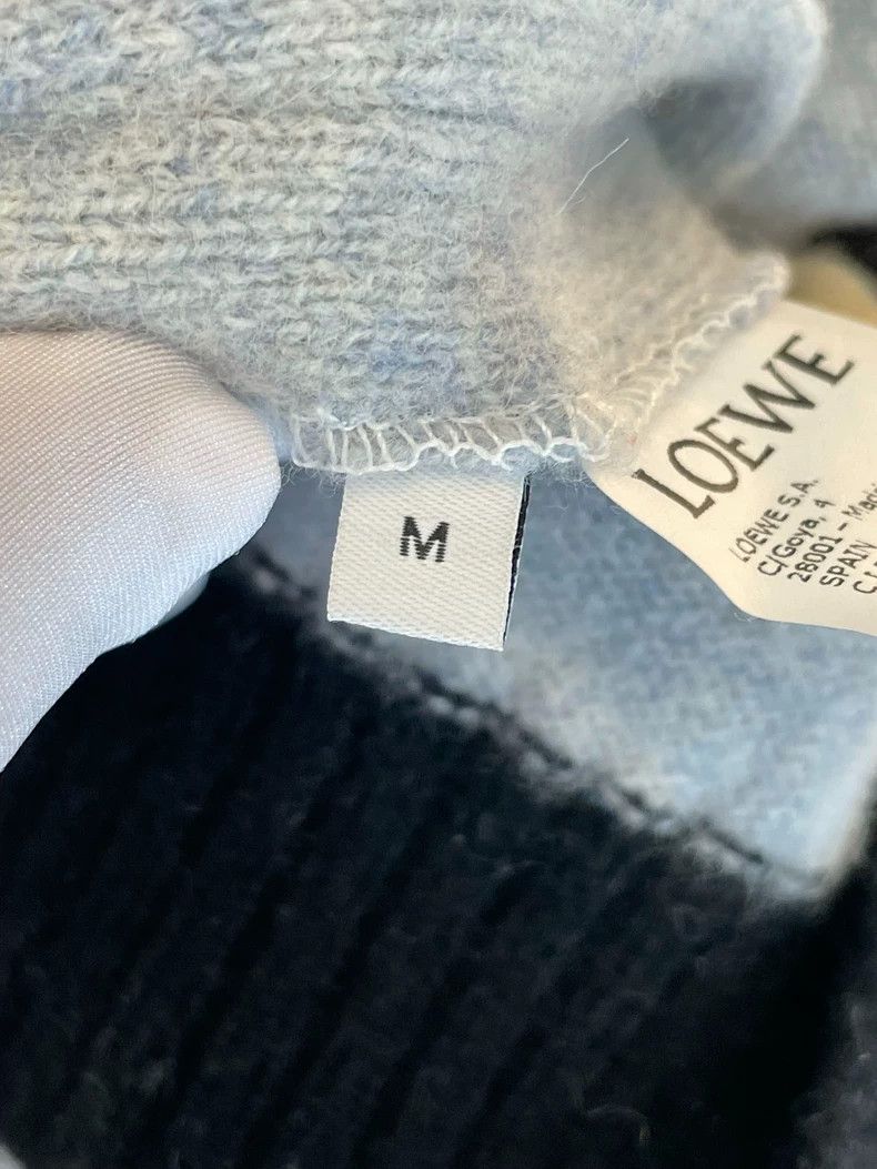 Loewe Loewe Light Blue Wool Long Dress - dmc Size US M / EU 48-50 / 2 - 6 Thumbnail