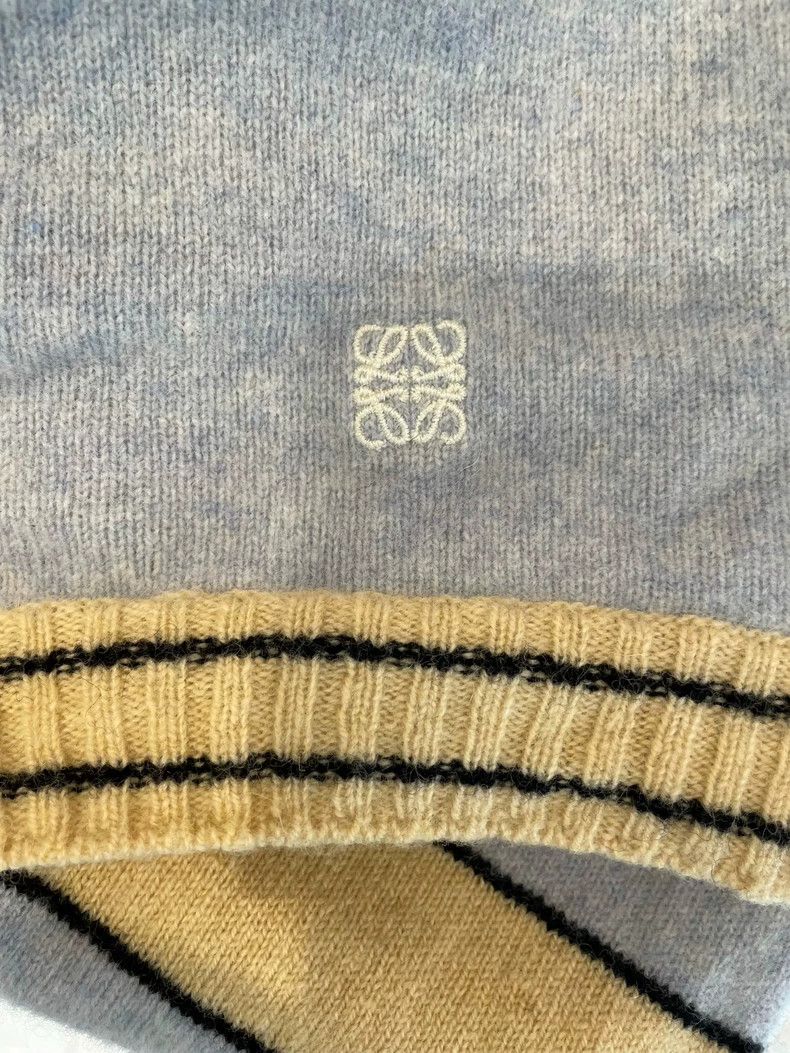 Loewe Loewe Light Blue Wool Long Dress - dmc Size US M / EU 48-50 / 2 - 5 Thumbnail