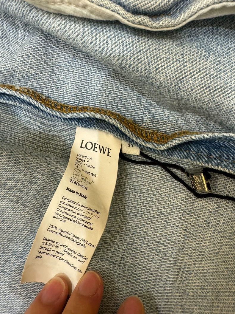 Loewe Loewe Classic Denim Jacket - dmc Size US XS / EU 42 / 0 - 8 Thumbnail