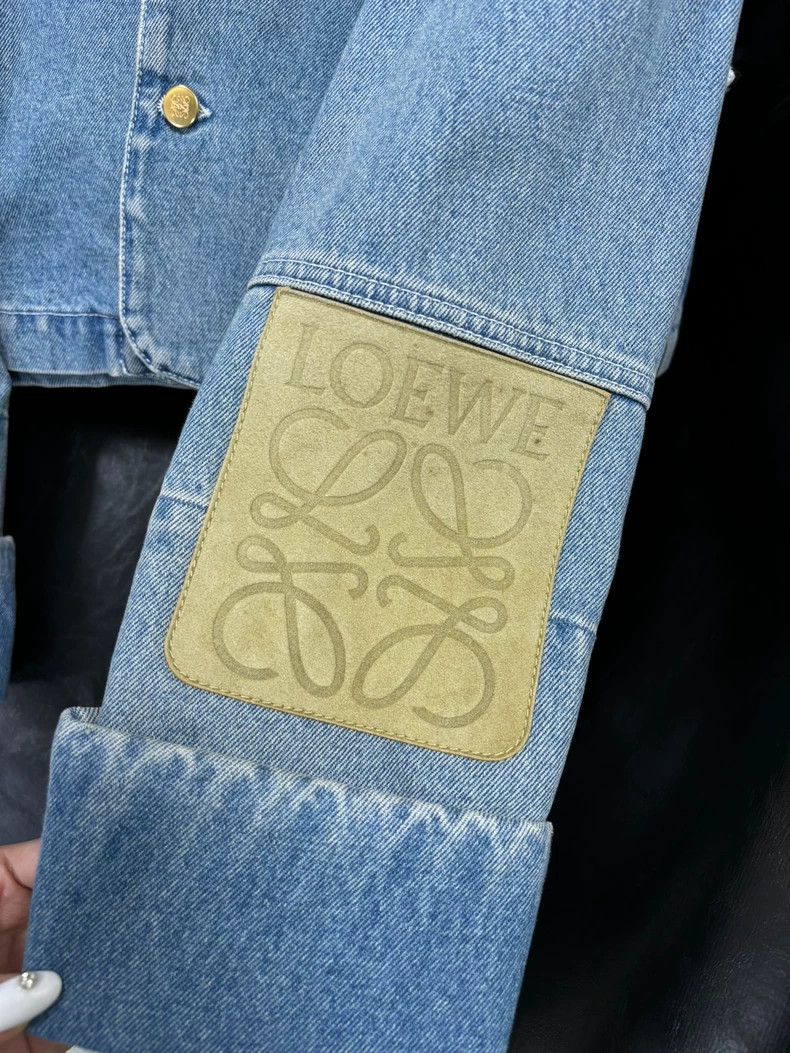 Loewe Loewe Short Denim Jacket Jennie same style - dmc Size US L / EU 52-54 / 3 - 2 Thumbnail