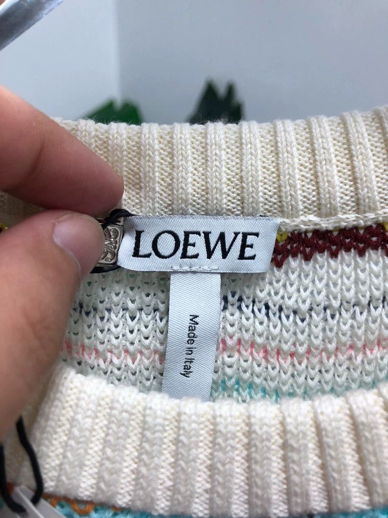 Loewe Loewe Striped Knit Sweater S - dmc Size US S / EU 44-46 / 1 - 4 Thumbnail