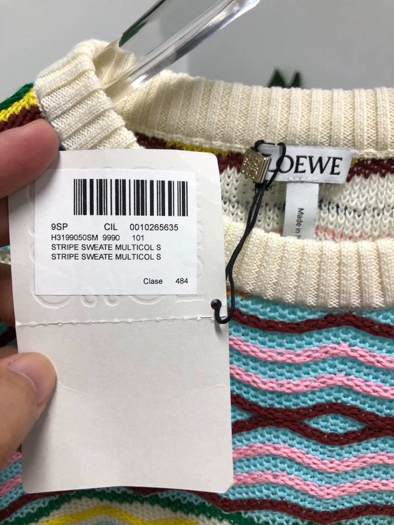 Loewe Loewe Striped Knit Sweater S - dmc Size US S / EU 44-46 / 1 - 3 Thumbnail