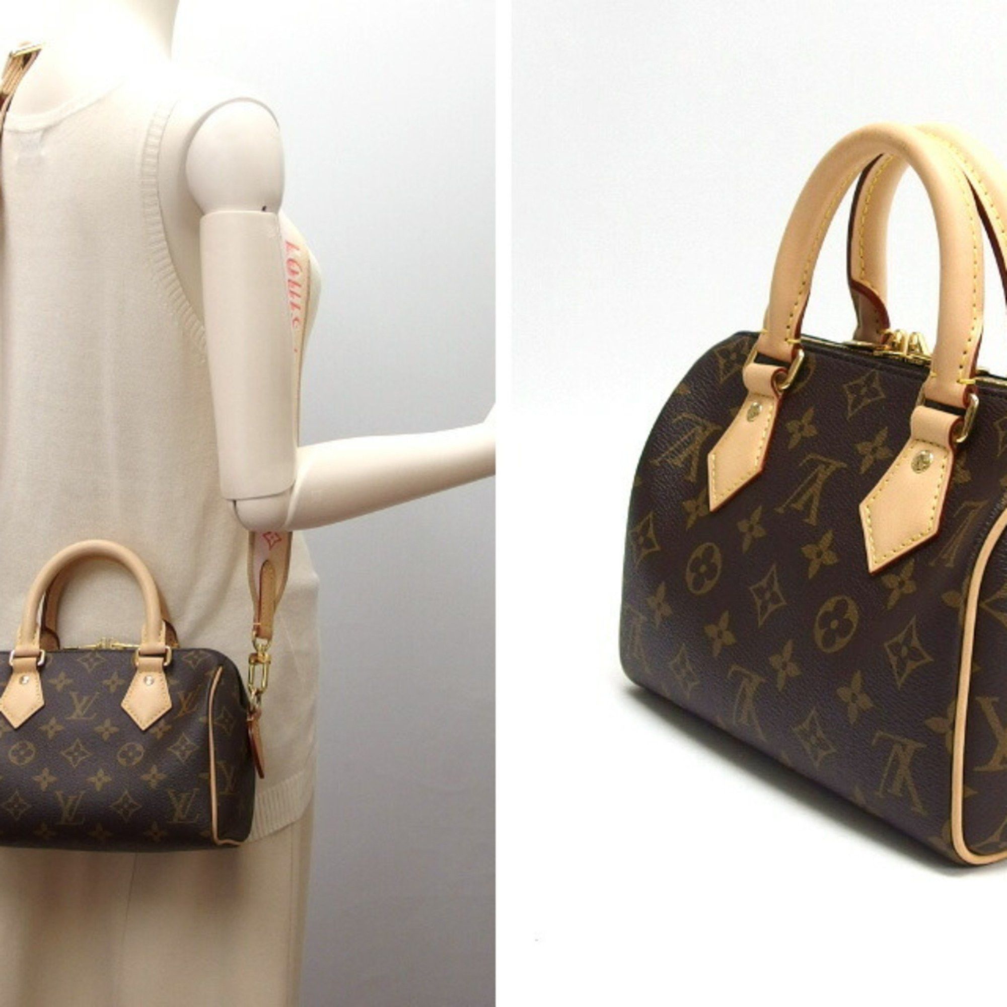 Louis Vuitton Louis Vuitton Monogram Speedy Bandouliere 20 Size ONE SIZE - 3 Thumbnail