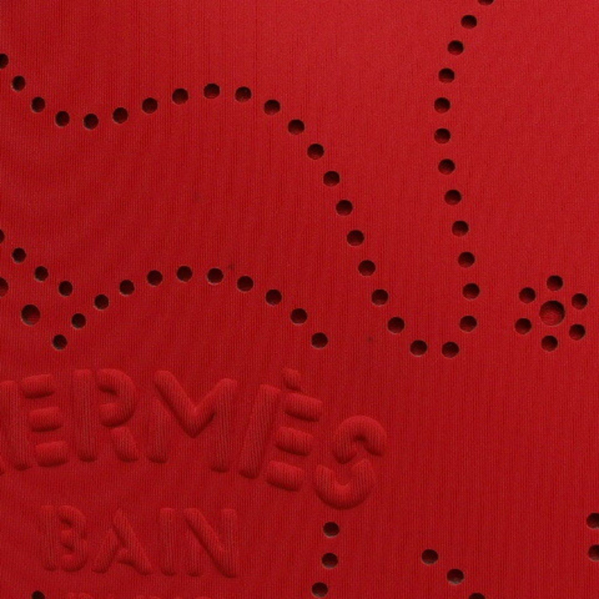 Hermes Hermès Neoban MM Perforated Octopus Embossed Pouch in Red Size ONE SIZE - 7 Thumbnail