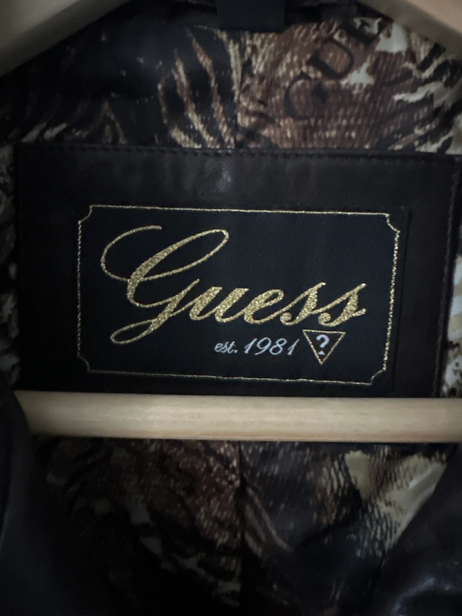 Guess Guess Leather Jacket Size M / US 6-8 / IT 42-44 - 2 Thumbnail