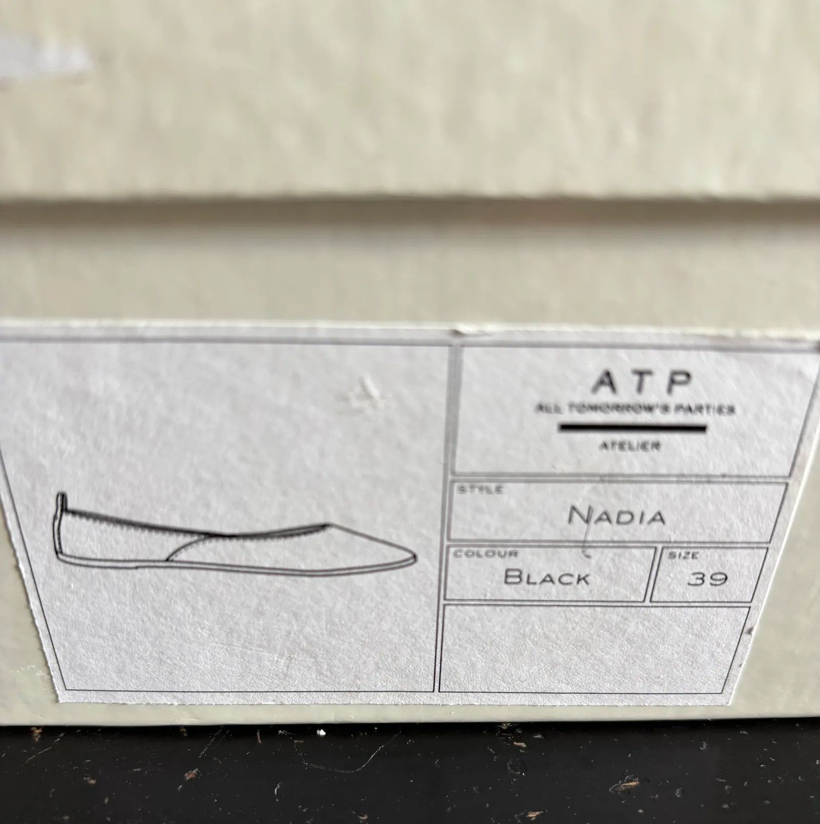 ATP Atelier ATP Atelier Nadja Ballet Flats Size US 9 / IT 39 - 2 Thumbnail