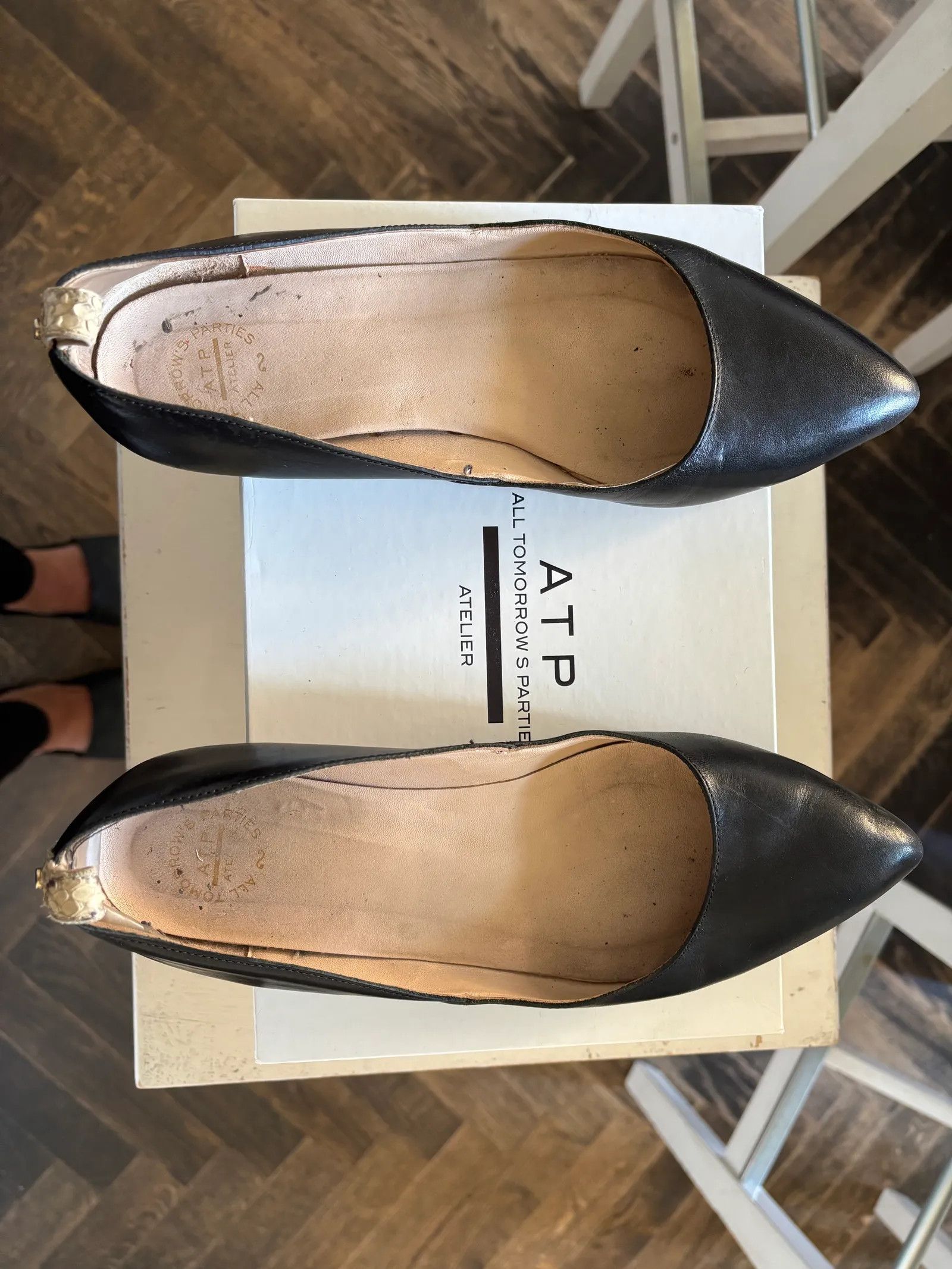ATP Atelier ATP Atelier Nadja Ballet Flats Size US 9 / IT 39 - 3 Thumbnail