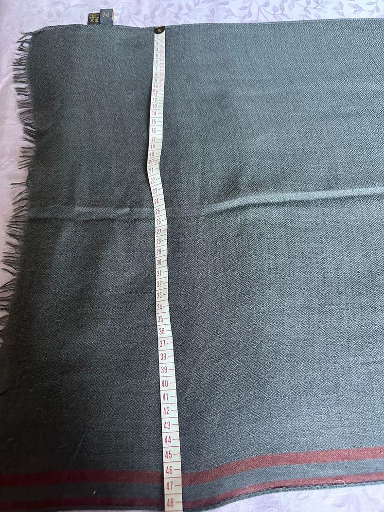 Loro Piana LoroPiana Classic Gray Scarf - dmc Size ONE SIZE - 5 Thumbnail