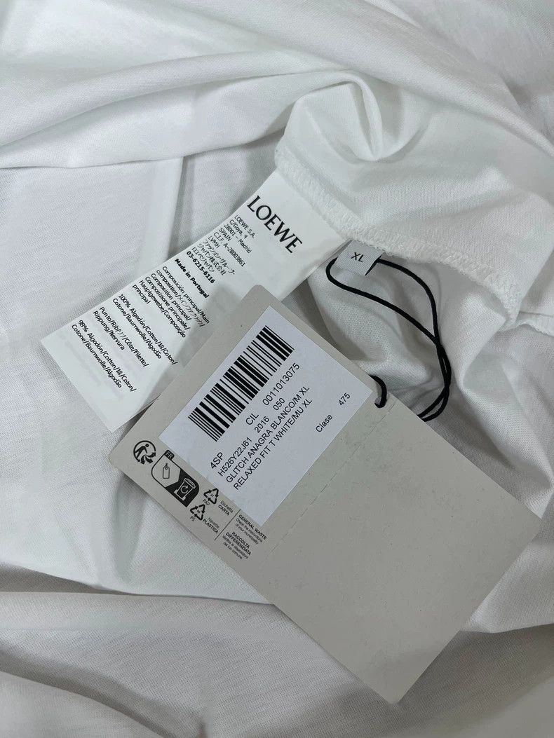 Loewe LOEWE Embroidered Logo Short Sleeve T-Shirt - dmc Size US XL / EU 56 / 4 - 3 Thumbnail