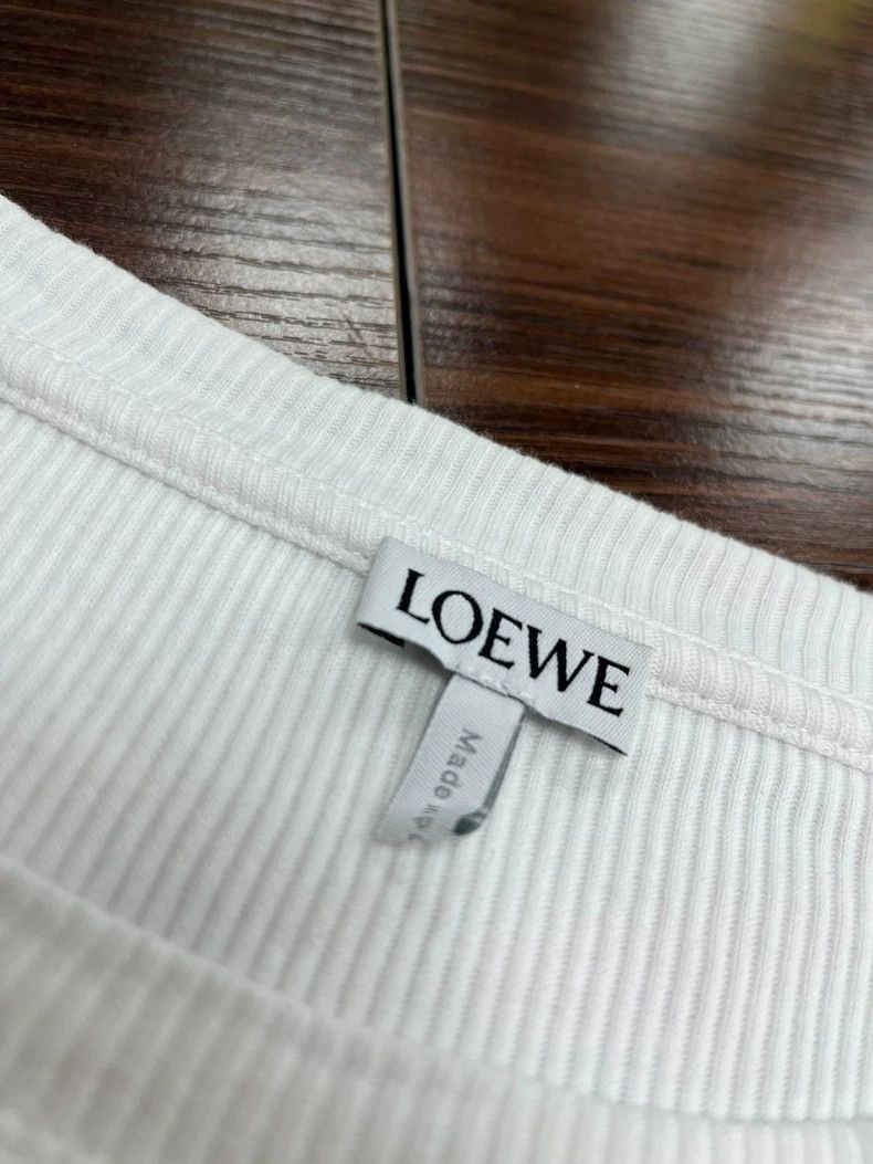 Loewe Loewe Logo Embroidered Long Sleeve Top - dmc Size US S / EU 44-46 / 1 - 2 Thumbnail