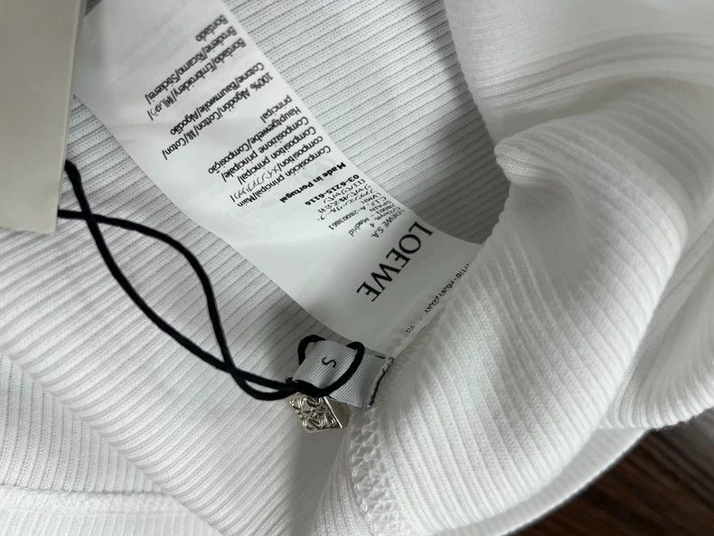 Loewe Loewe Logo Embroidered Long Sleeve Top - dmc Size US S / EU 44-46 / 1 - 4 Thumbnail
