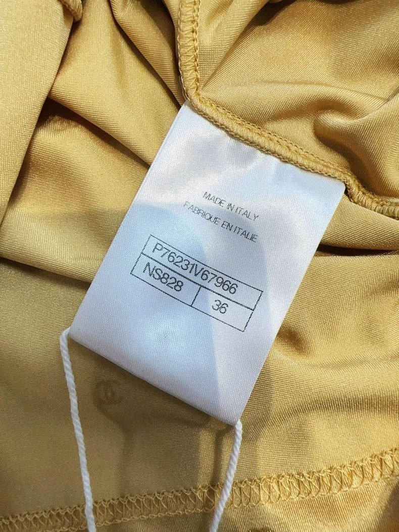 Chanel Chanel Coco Beach Gold Long Sleeve Top - dmc Size US M / EU 48-50 / 2 - 5 Thumbnail