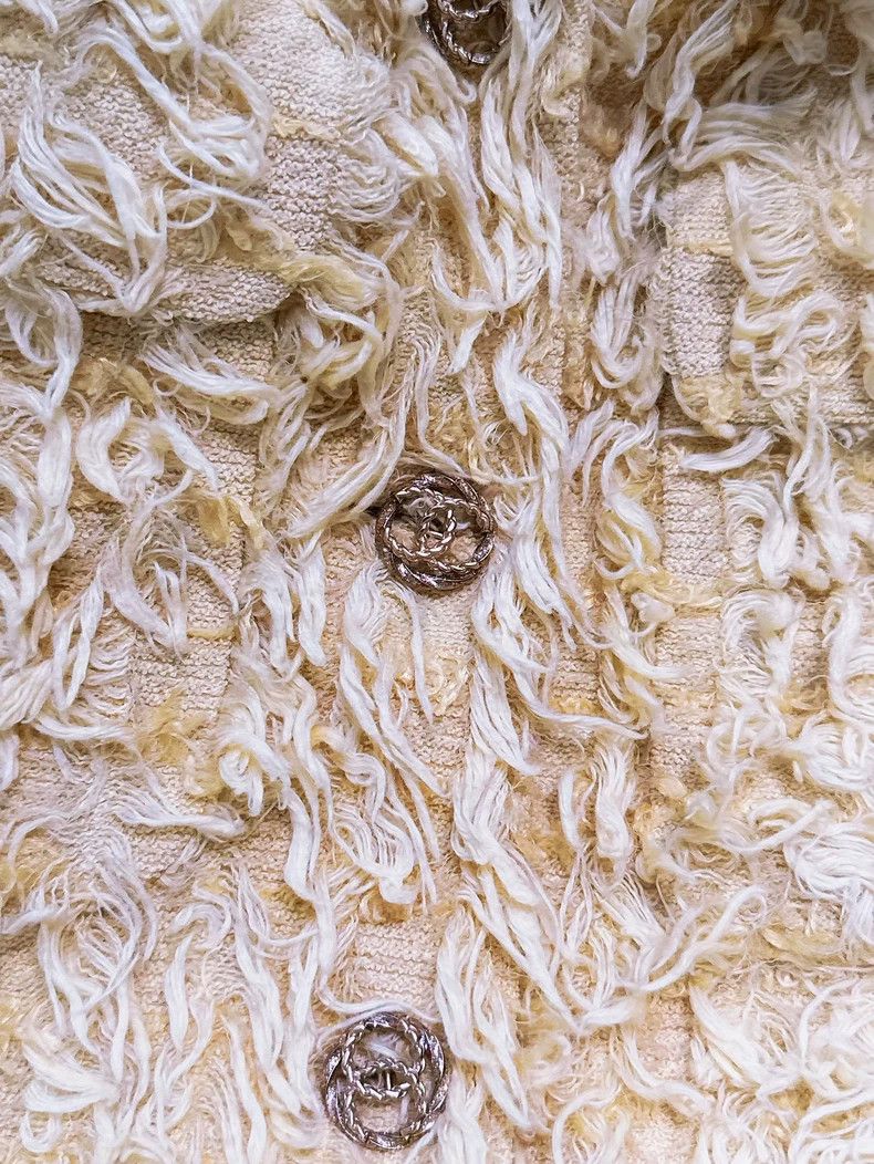 Chanel Chanel 21C Yellow Fringe Metal Button Jacket - dmc Size US M / EU 48-50 / 2 - 3 Thumbnail