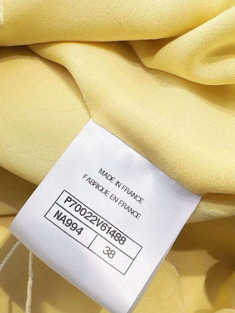 Chanel Chanel 21C Yellow Fringe Metal Button Jacket - dmc Size US M / EU 48-50 / 2 - 5 Thumbnail