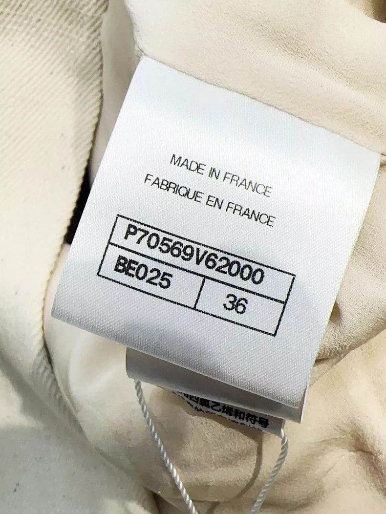 Chanel Chanel Beige Bow Accent Long Sleeve Jacket - dmc Size US S / EU 44-46 / 1 - 7 Thumbnail