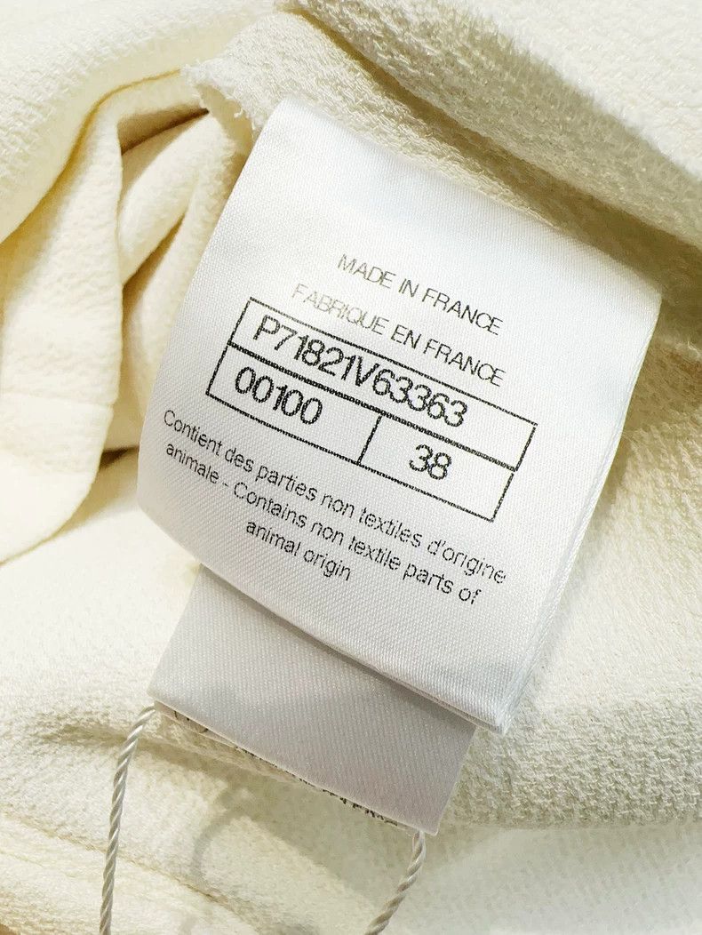 Chanel Chanel Beige Silk Long Sleeve Shirt - dmc Size US M / EU 48-50 / 2 - 6 Thumbnail