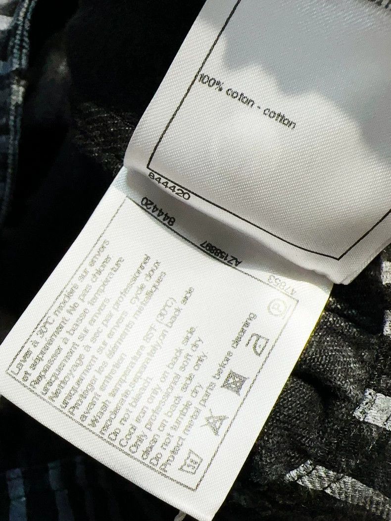 Chanel Chanel 20K Striped Denim Jacket - dmc Size US S / EU 44-46 / 1 - 8 Thumbnail