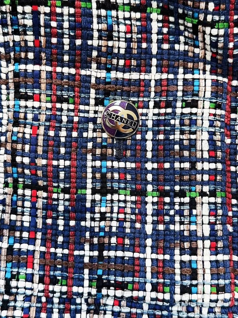 Chanel Chanel 17P Tweed Collar Long Sleeve Jacket - dmc Size US M / EU 48-50 / 2 - 3 Thumbnail