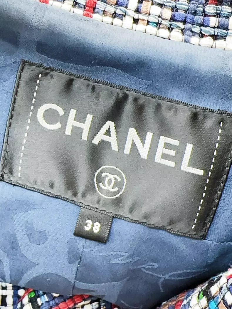 Chanel Chanel 17P Tweed Collar Long Sleeve Jacket - dmc Size US M / EU 48-50 / 2 - 5 Thumbnail