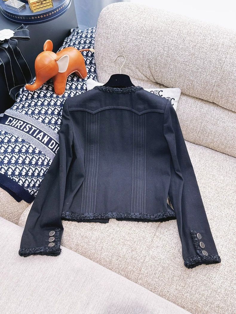 Chanel Chanel Cuba Series Denim Jacket - dmc Size US M / EU 48-50 / 2 - 2 Thumbnail