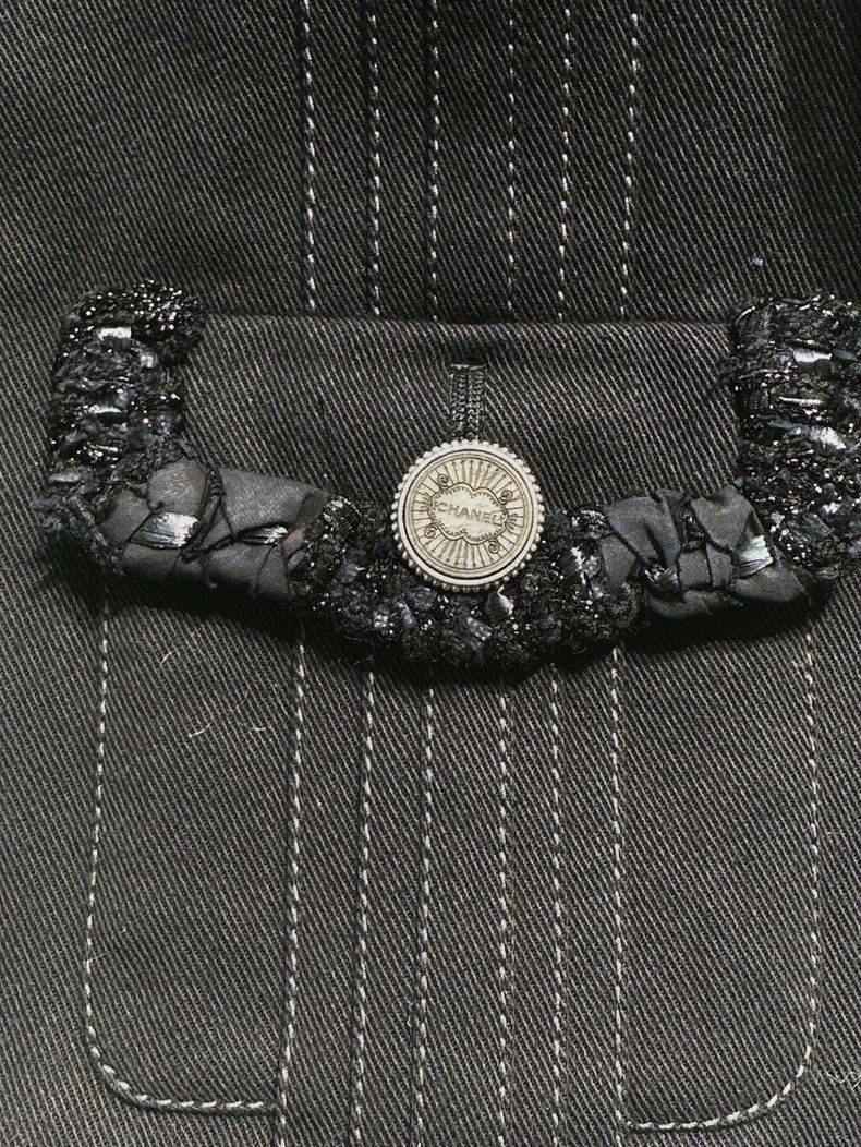 Chanel Chanel Cuba Series Denim Jacket - dmc Size US M / EU 48-50 / 2 - 3 Thumbnail