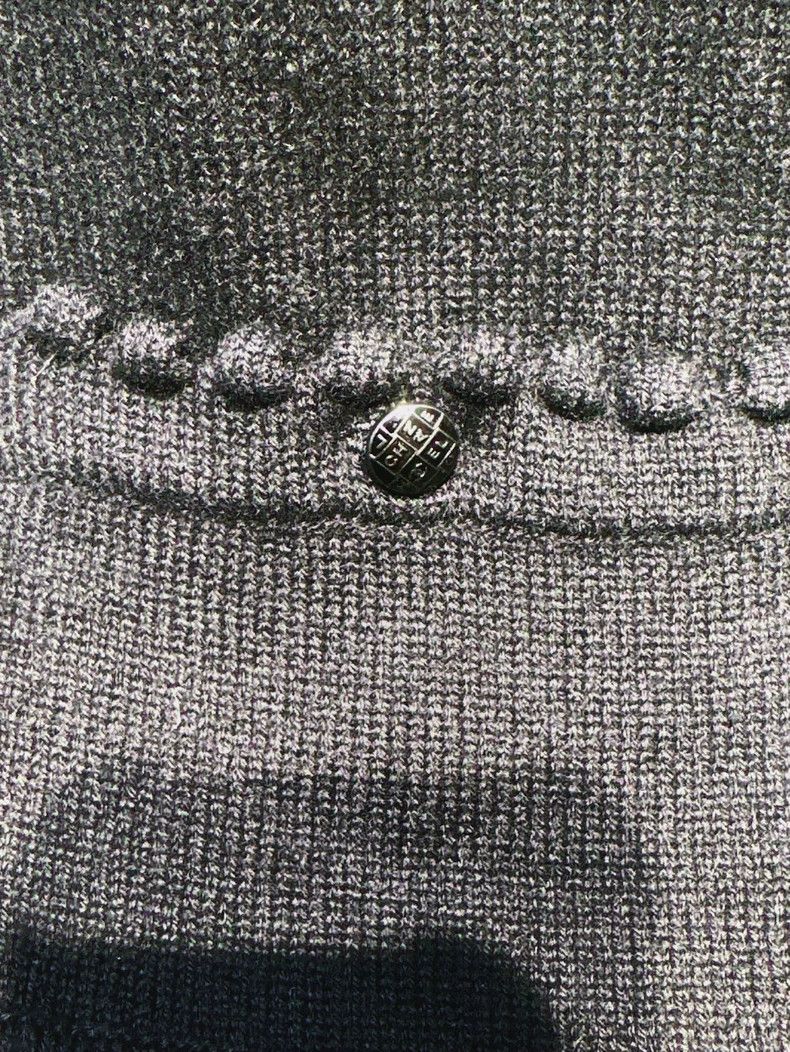 Chanel Chanel Black Long Sleeve Cashmere Sweater - dmc Size US M / EU 48-50 / 2 - 3 Thumbnail