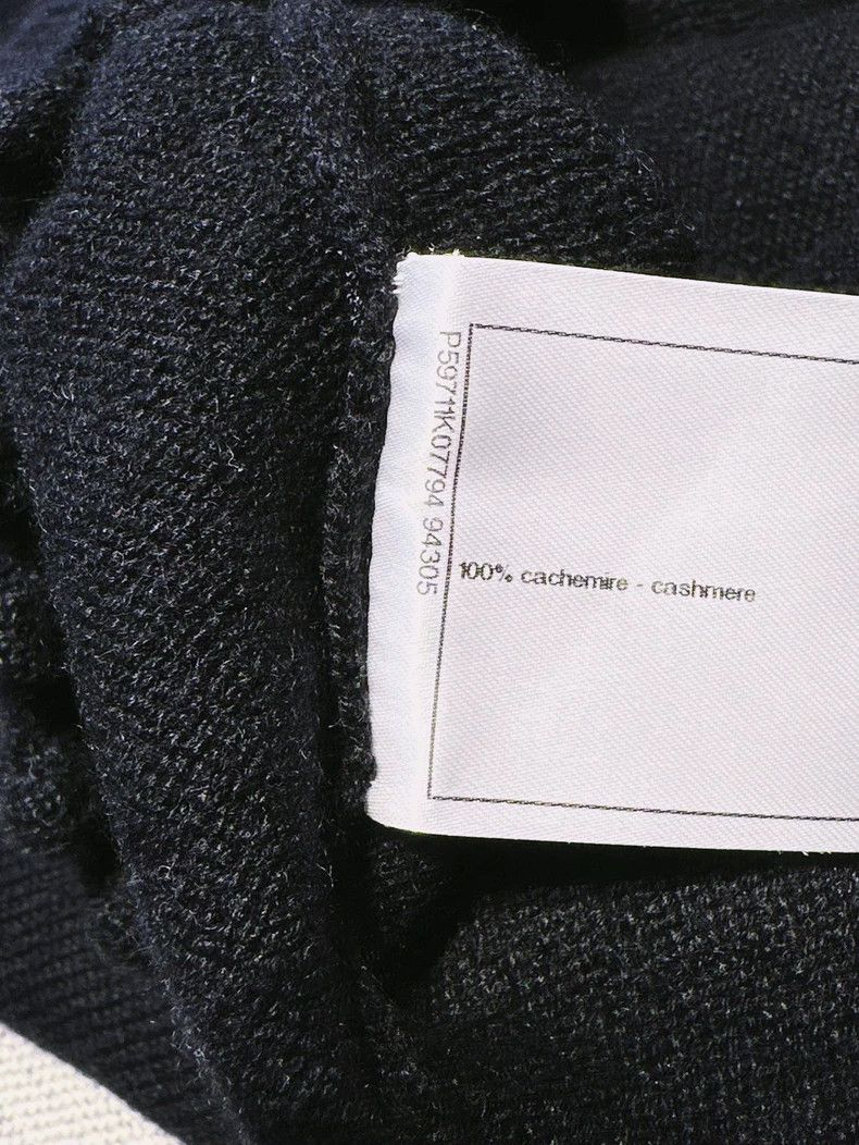 Chanel Chanel Black Long Sleeve Cashmere Sweater - dmc Size US M / EU 48-50 / 2 - 6 Thumbnail