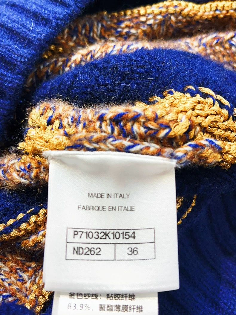 Chanel Chanel 21A Castle Series Cashmere Sweater - dmc Size US M / EU 48-50 / 2 - 6 Thumbnail