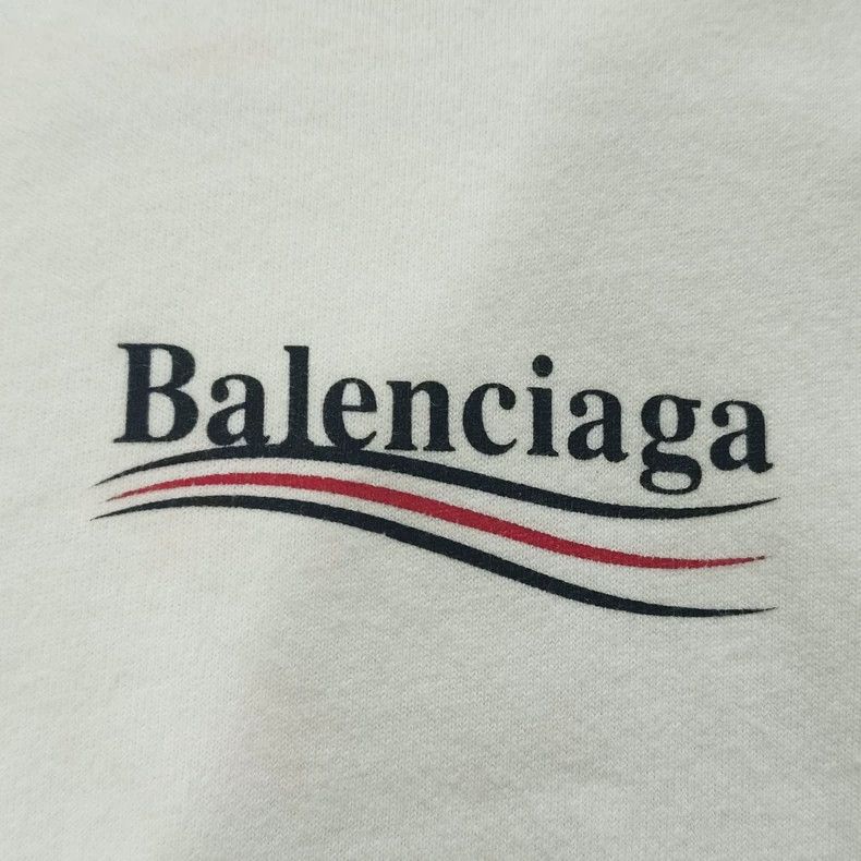 Balenciaga Balenciaga White Short Sleeve T-shirt - dmc Size US L / EU 52-54 / 3 - 3 Thumbnail