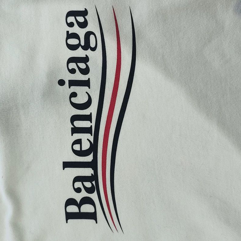 Balenciaga Balenciaga White Short Sleeve T-shirt - dmc Size US L / EU 52-54 / 3 - 4 Thumbnail