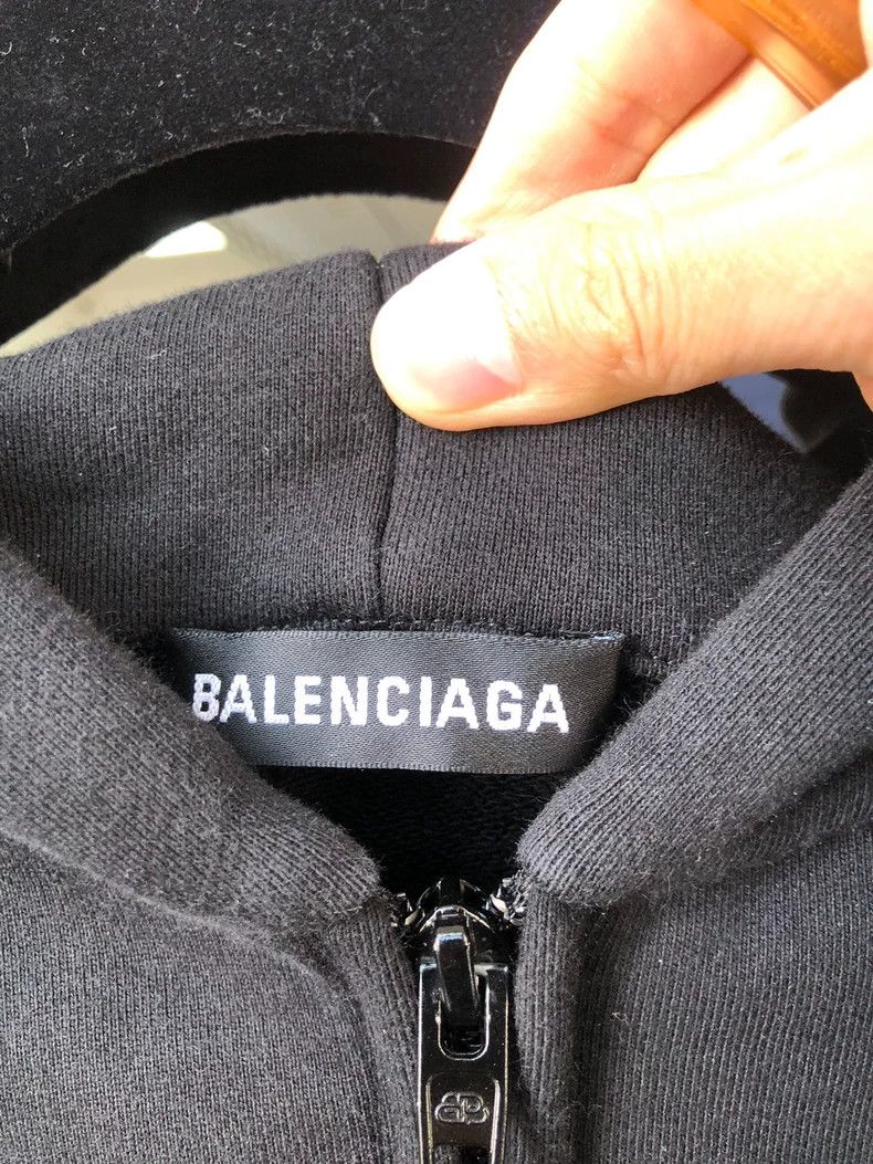 Balenciaga Balenciaga Zip-Up Hooded Jacket - dmc Size US XS / EU 42 / 0 - 2 Thumbnail