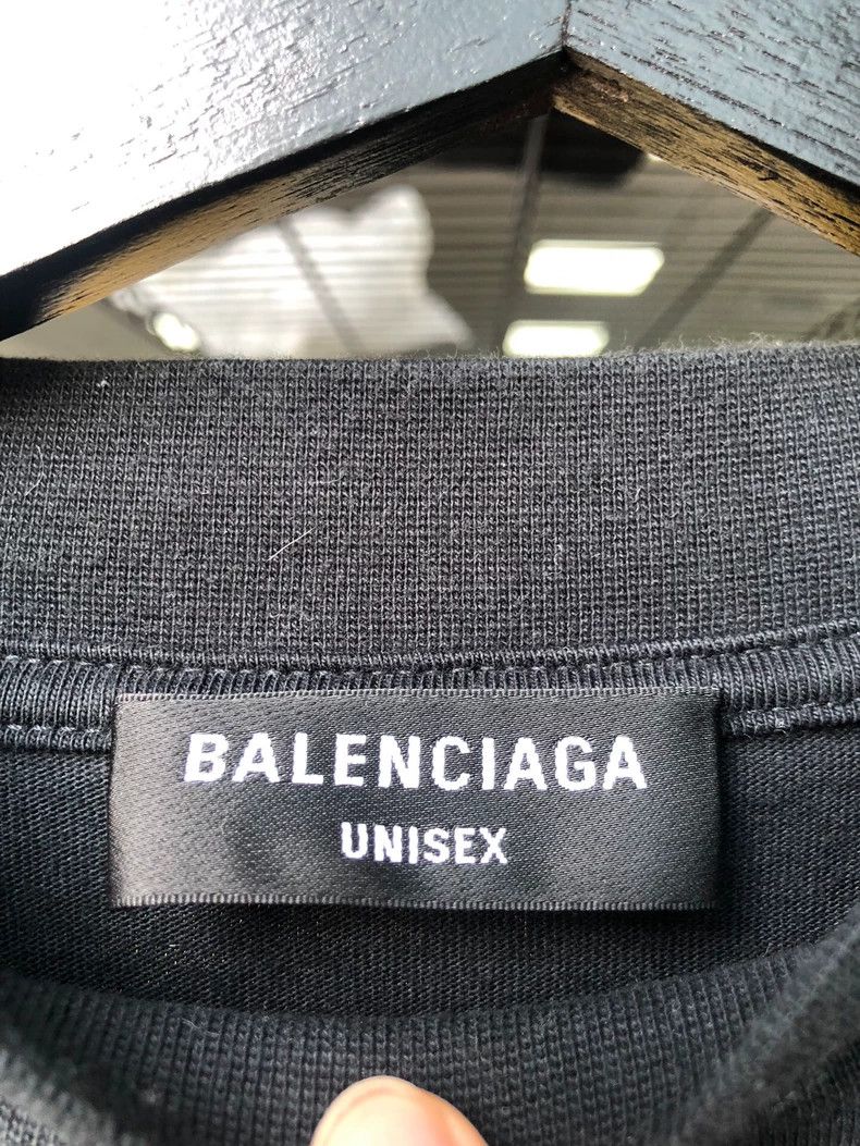 Balenciaga Balenciaga Distressed Long Sleeve Top - dmc Size US M / EU 48-50 / 2 - 2 Thumbnail
