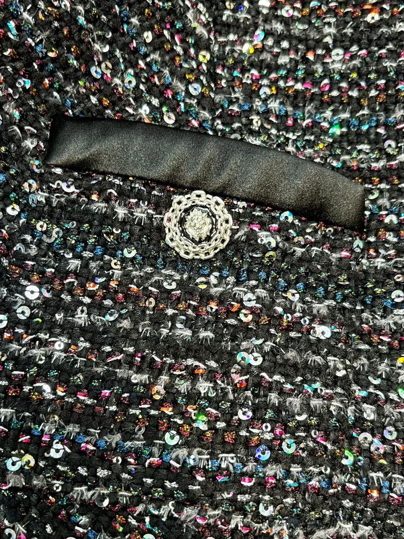 Chanel Chanel 20A Sequin Short Jacket - dmc Size US M / EU 48-50 / 2 - 5 Thumbnail