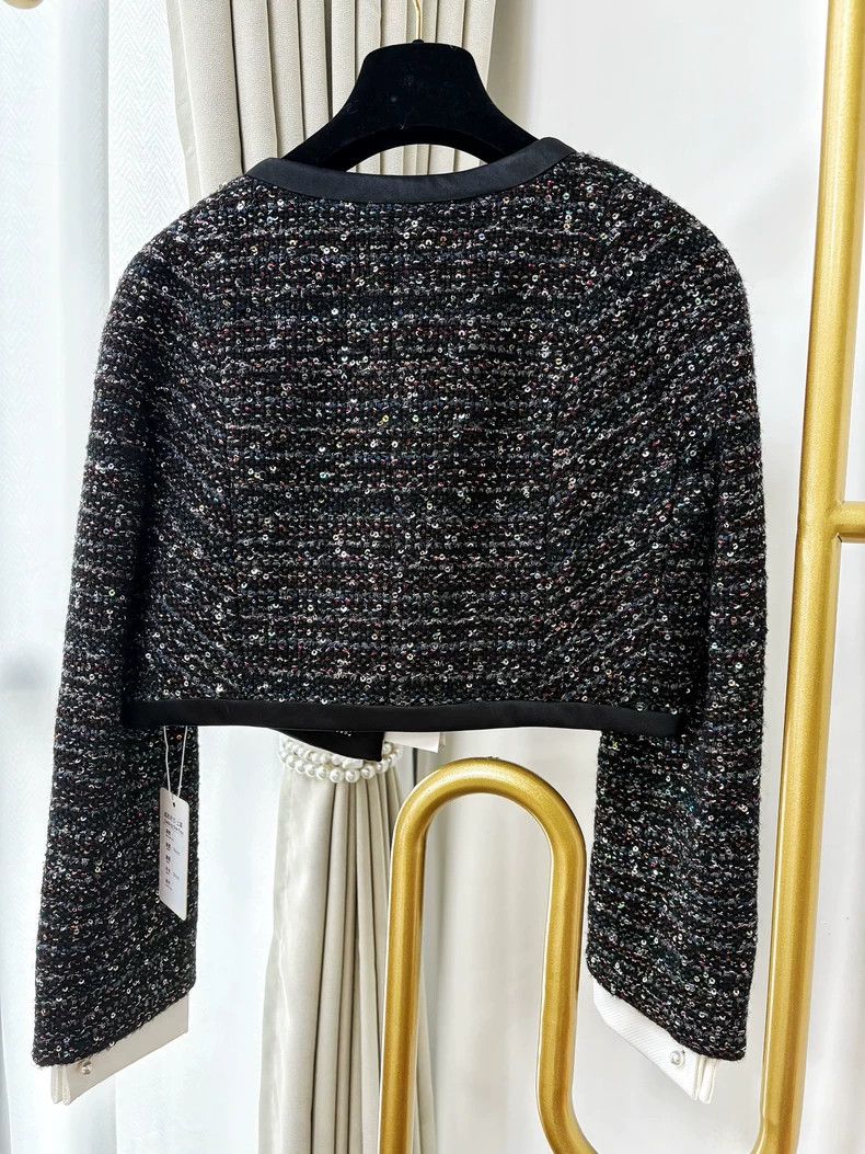 Chanel Chanel 20A Sequin Short Jacket - dmc Size US M / EU 48-50 / 2 - 2 Thumbnail