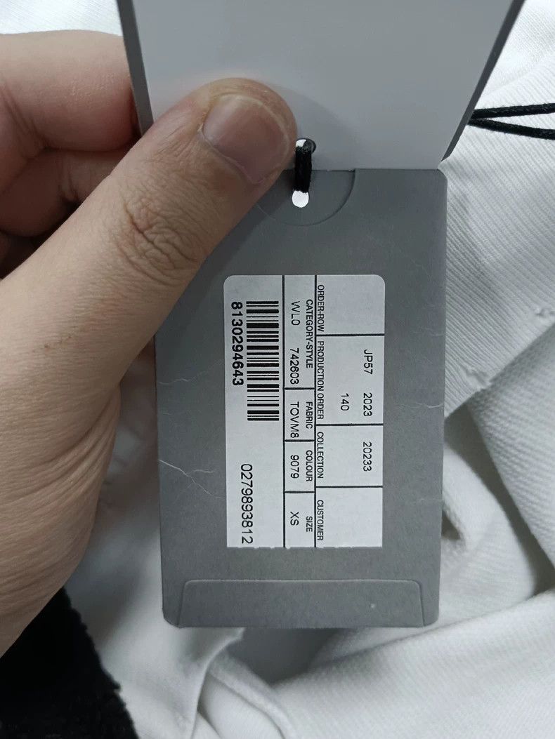 Balenciaga Balenciaga Heart Logo White Hoodie - dmc Size US XS / EU 42 / 0 - 6 Thumbnail