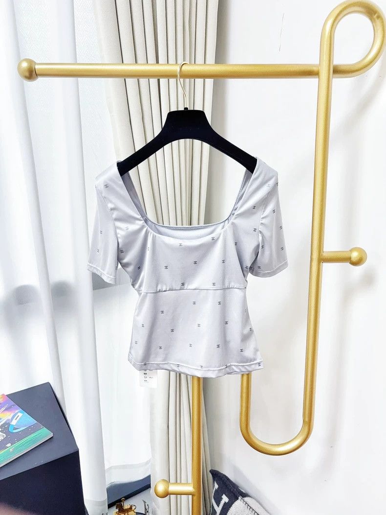 Chanel Chanel 24M Beach Collection Short Sleeve Top - dmc Size US S / EU 44-46 / 1 - 3 Thumbnail
