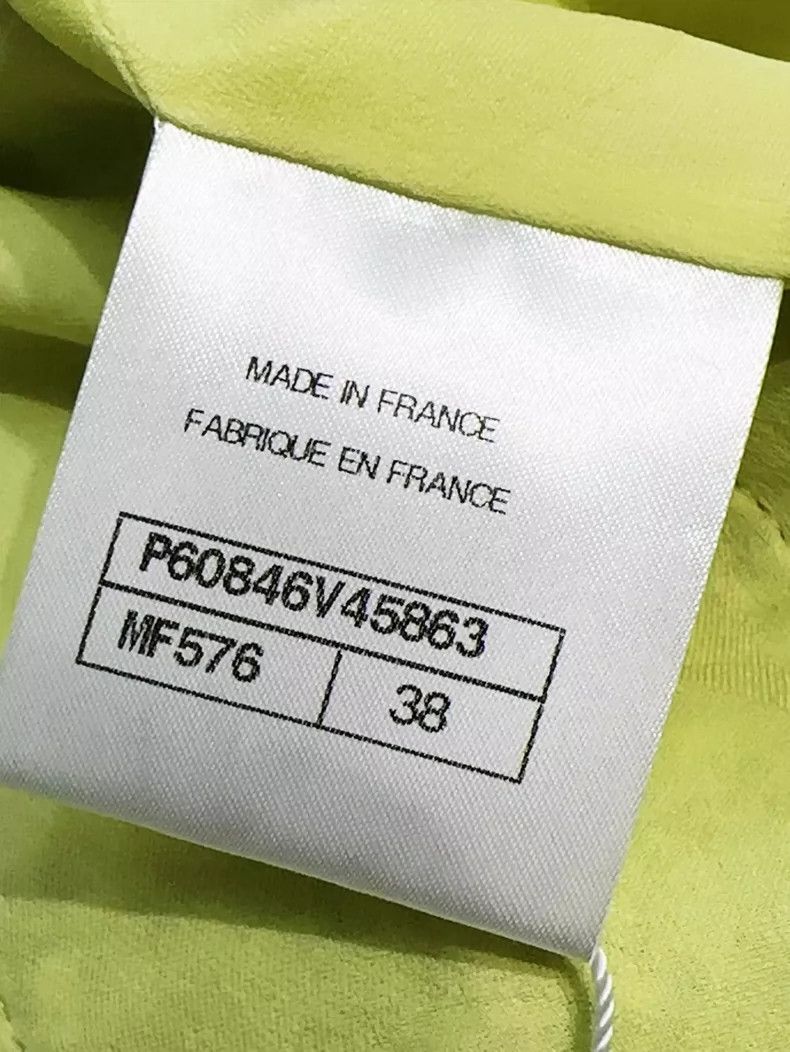 Chanel Chanel Green Knit Long Sleeve Jacket - dmc Size US XS / EU 42 / 0 - 5 Thumbnail