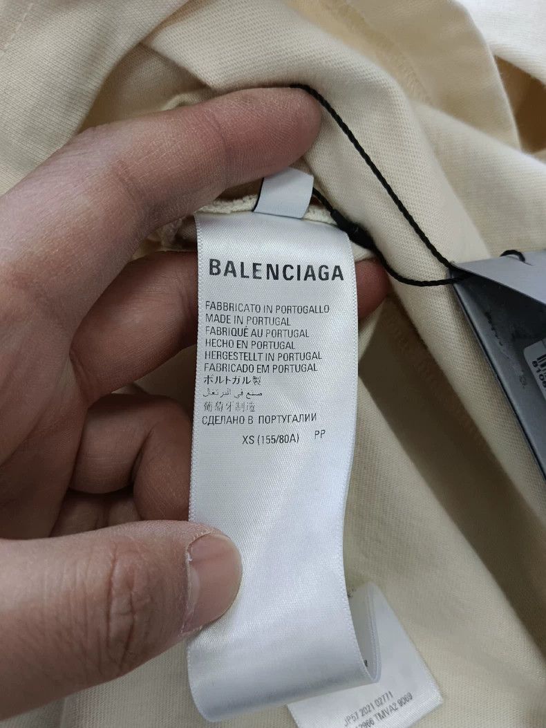 Balenciaga Balenciaga Printed Logo Short Sleeve Tee - dmc Size US XS / EU 42 / 0 - 4 Thumbnail