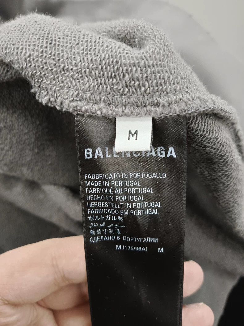 Balenciaga Balenciaga Logo Print Hooded Sweatshirt - dmc Size US M / EU 48-50 / 2 - 4 Thumbnail