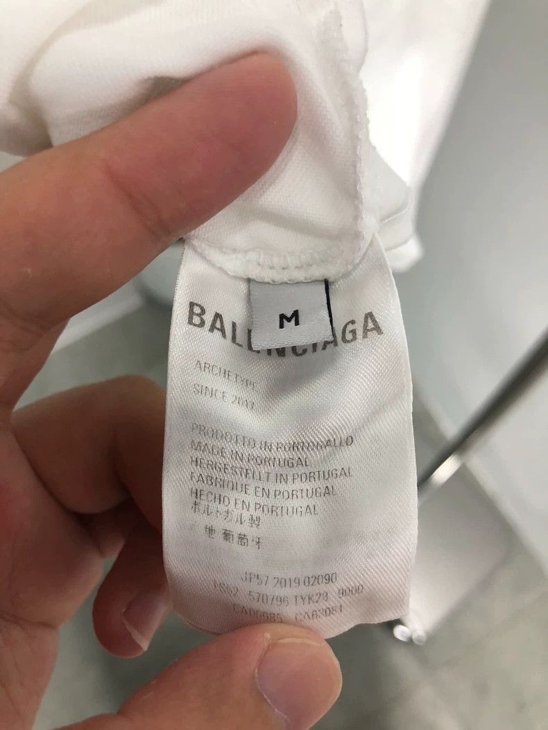 Balenciaga Balenciaga Letter Print Short Sleeve T-shirt - dmc Size US M / EU 48-50 / 2 - 5 Thumbnail