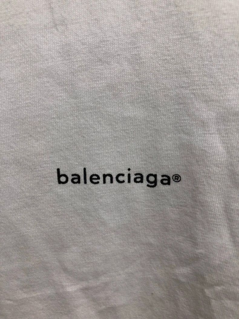 Balenciaga Balenciaga Letter Print Short Sleeve T-shirt - dmc Size US M / EU 48-50 / 2 - 4 Thumbnail