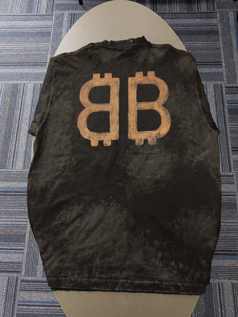Balenciaga Balenciaga BB Print Short Sleeve T-Shirt - dmc Size US L / EU 52-54 / 3 - 2 Thumbnail