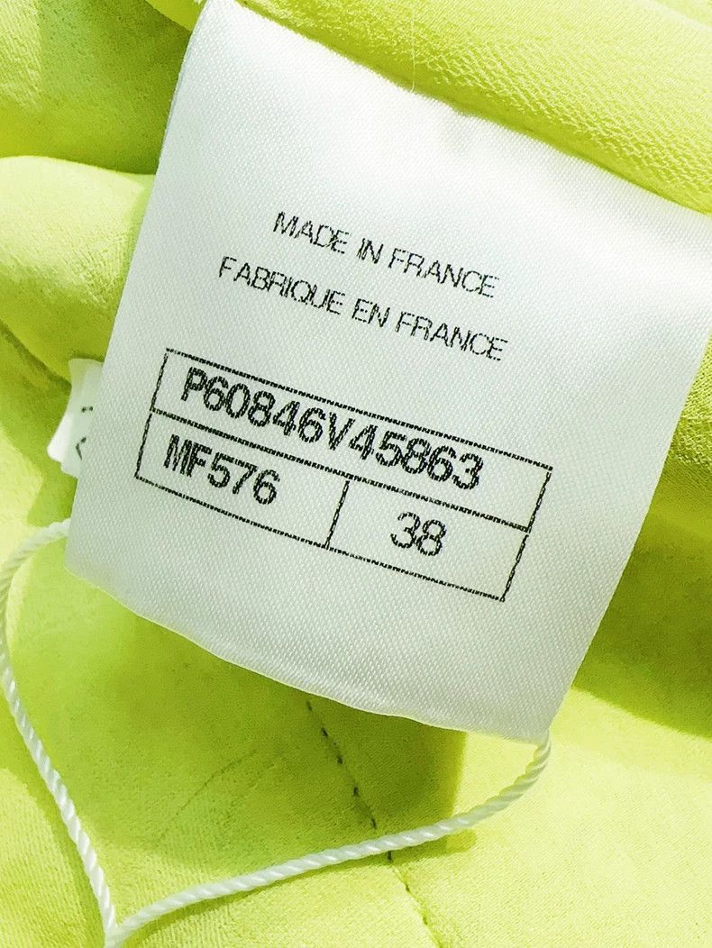 Chanel Chanel Green Woven Long Sleeve Jacket - dmc Size US M / EU 48-50 / 2 - 6 Thumbnail