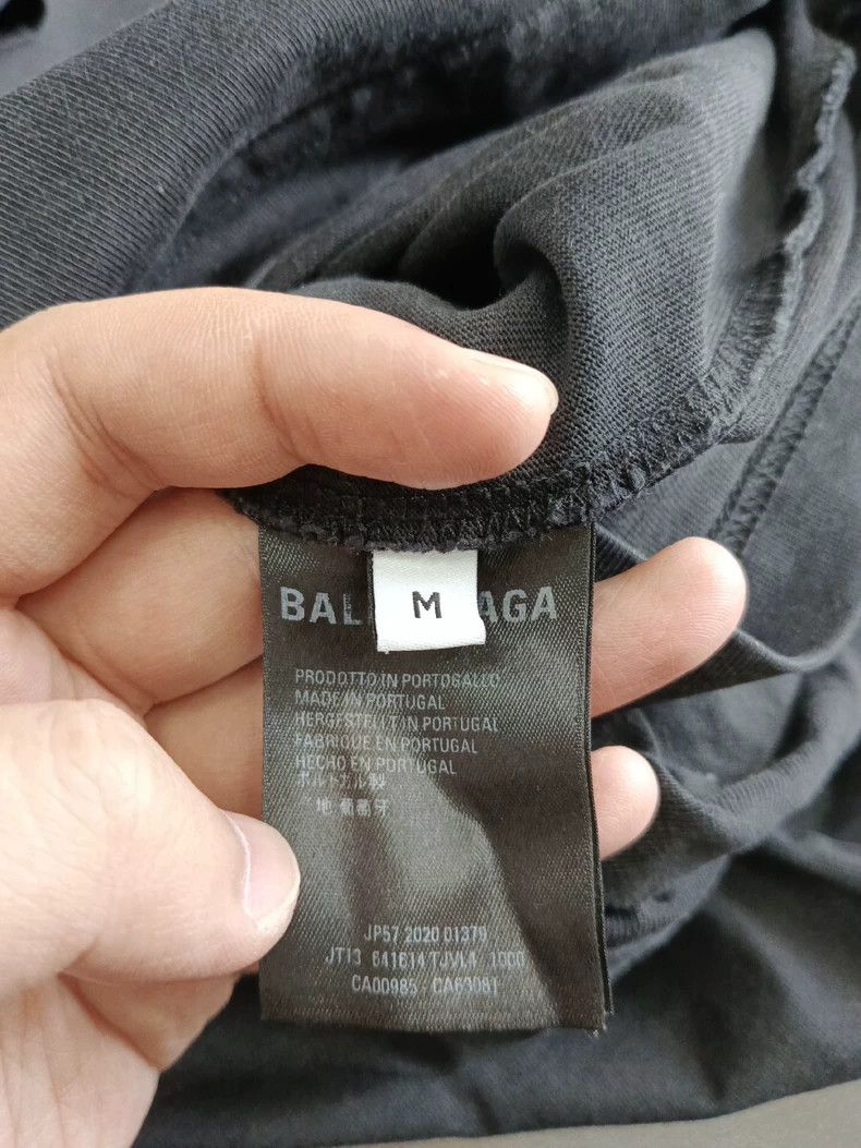Balenciaga Balenciaga Logo Print Short Sleeve T-Shirt - dmc Size US M / EU 48-50 / 2 - 4 Thumbnail