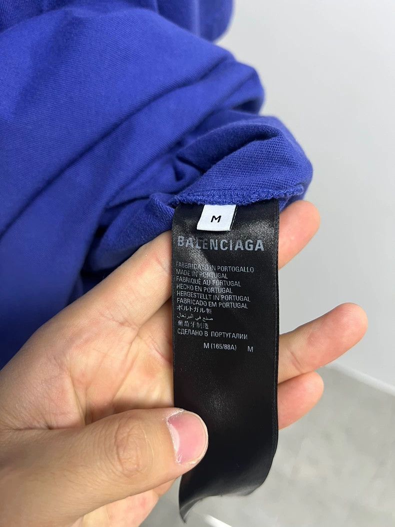 Balenciaga Balenciaga Reversed Logo Short Sleeve T-Shirt - dmc Size US M / EU 48-50 / 2 - 4 Thumbnail